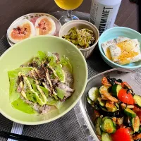 9/6晩酌：サバキャベツ蒸し|ななみんさん