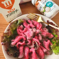 生塩糀パウダーでローストビーフ|ナオミさん