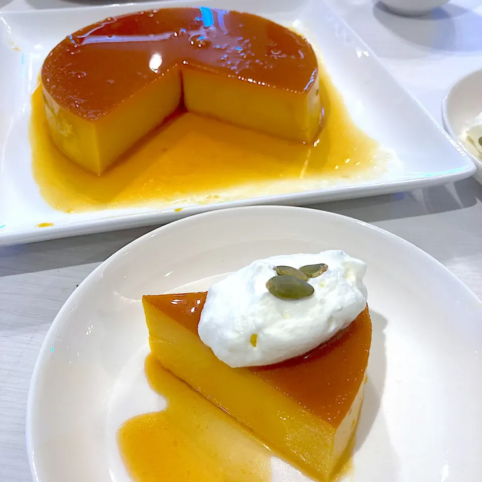 かぼちゃプリン|ましてさん