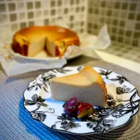 栗のチーズケーキ|白のパンダさん