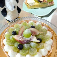 天山＆マスカット＆いちじくタルト|ひとみんΨ(*´∀｀)Ψさん