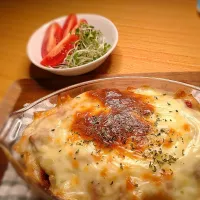 グラタンパスタ