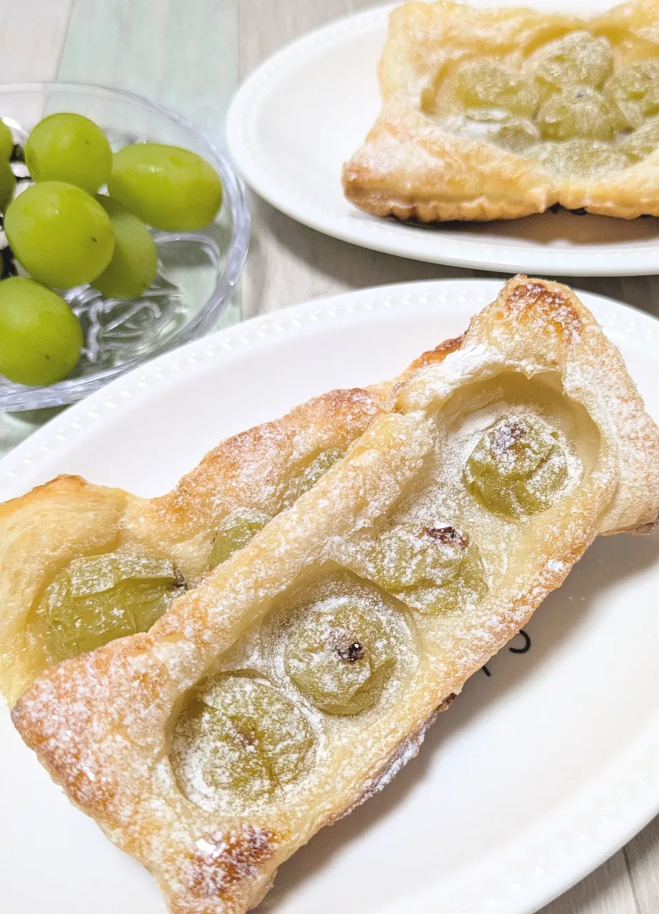 シャインマスカットパイ|ひとみんΨ(*´∀｀)Ψさん