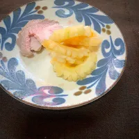 白ゴーヤのピクルス　と　豚ハム|KimaLABOさん