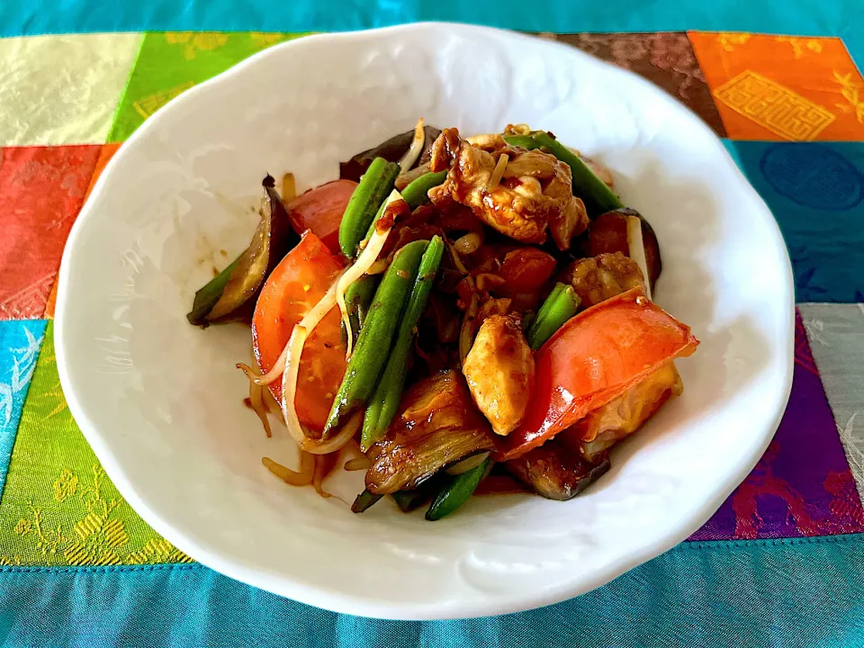 ナスとトマトの中華炒め|Ayuさん