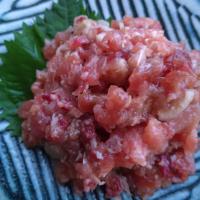 古尾谷りかこさんの料理 鮪ねぎとろ梅なめろう