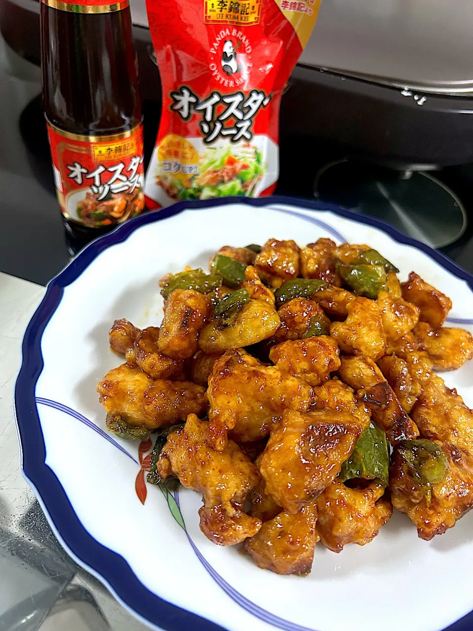 鶏胸とポテトのオイマヨ炒め|休日限定ままさん