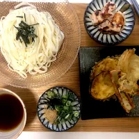 日曜ランチ冷やしうどんと天ぷら|KKOさん