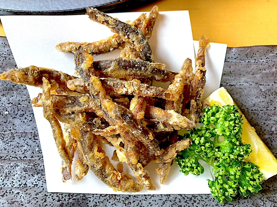 ドジョウの唐揚げ|🍊🍒ユッキー🎂🍞🍲さん