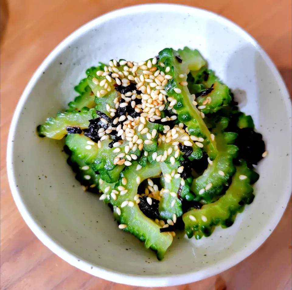 【副菜】ゴーヤのラー油サラダ|シュビラさん