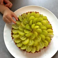 シャインマスカットのタルト|さつまいもさん