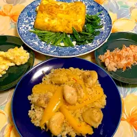 パエリアとスパニッシュオムレツ|カウボーイさん