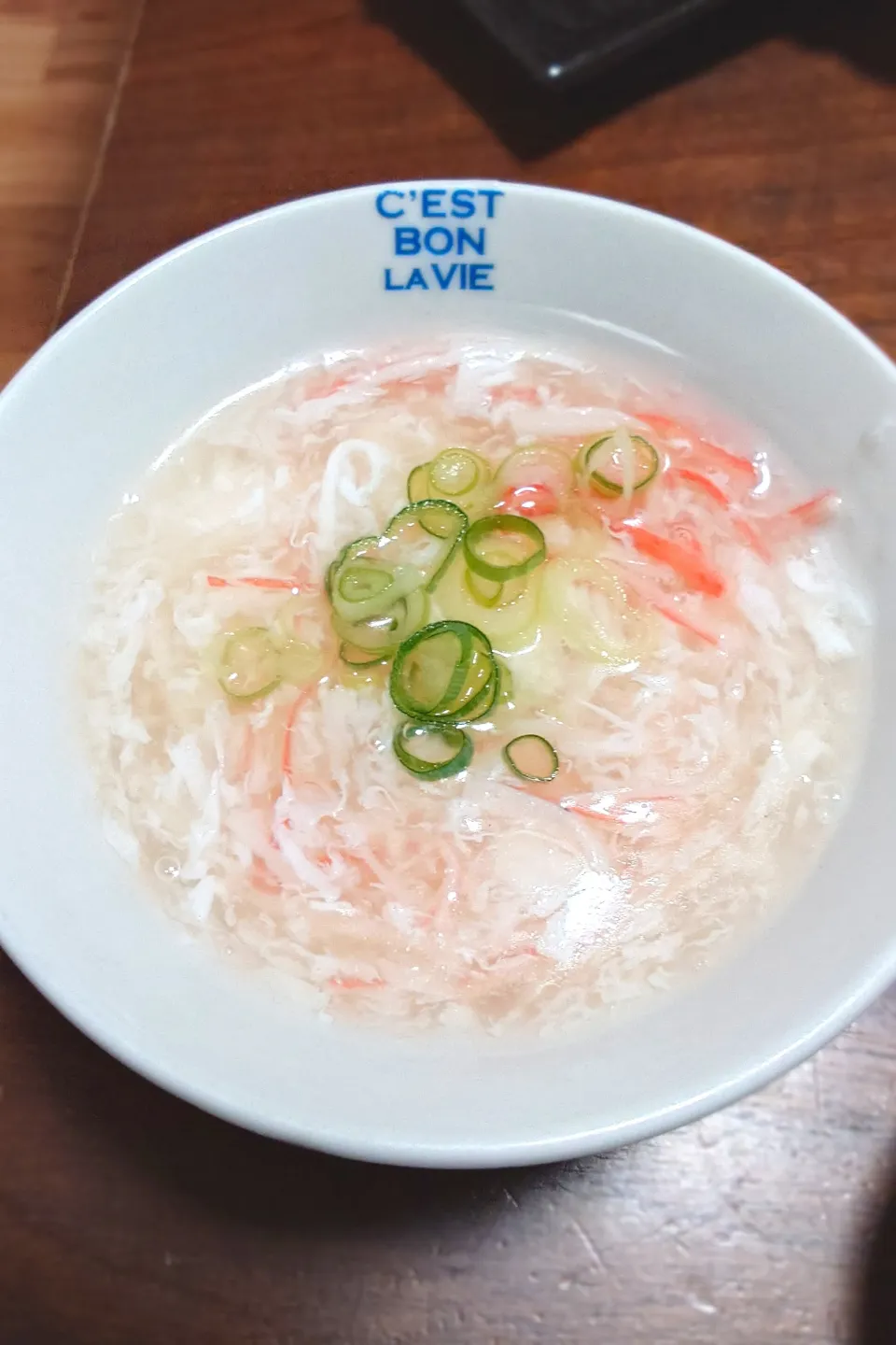 卵白とカニカマの中華スープ|mootsさん