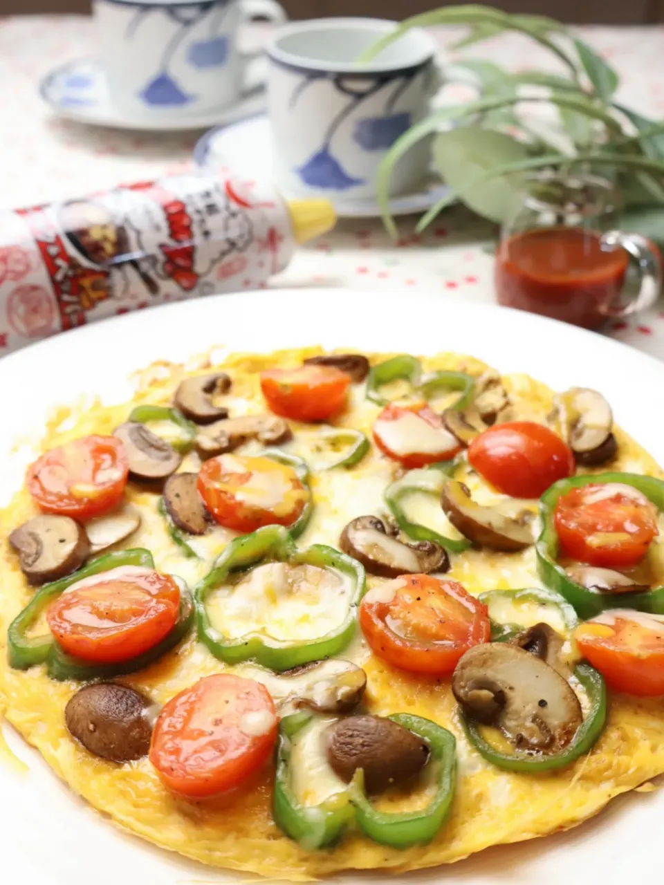ピザオムレツ|めいめいさん