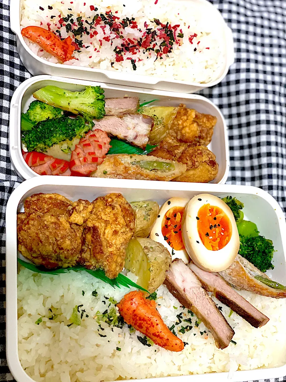 高校生娘と息子弁当|msさん