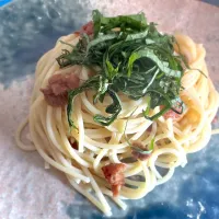 夏にピッタリ爽やか冷製パスタ|ubechaさん