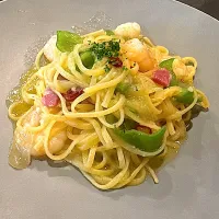 海老の生パスタ|MIEKO 沼澤三永子さん