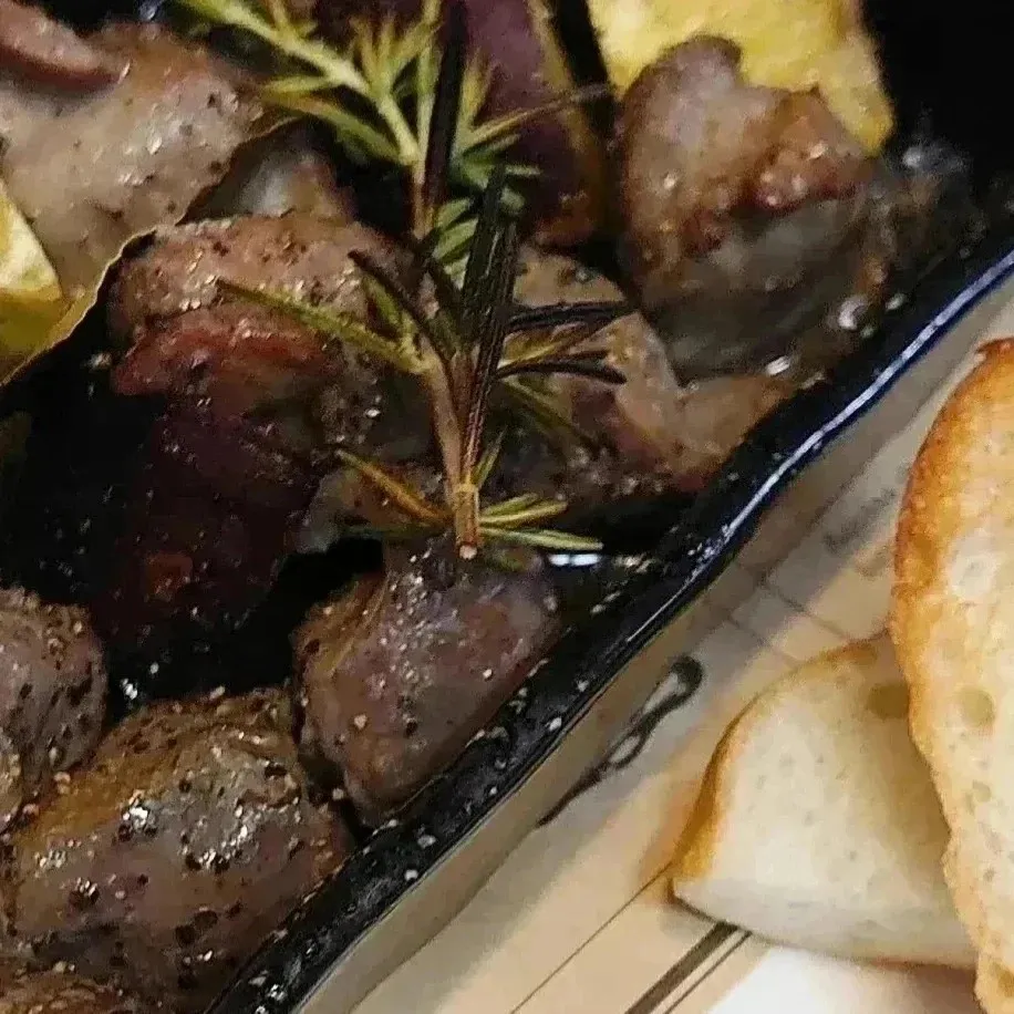 鶏砂肝のコンフィ|terraさん