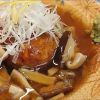 里芋まんじゅう きのこあんかけ|terraさん