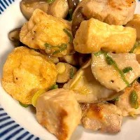 豚肉と小揚げの炒め煮|トモさん