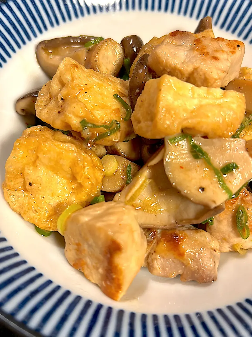 豚肉と小揚げの炒め煮|トモさん