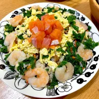 ケール海鮮ちらし寿司|CHIZUさん