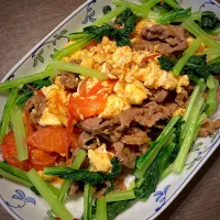 牛肉とトマトのオイスター炒め|Kouki Tanabeさん