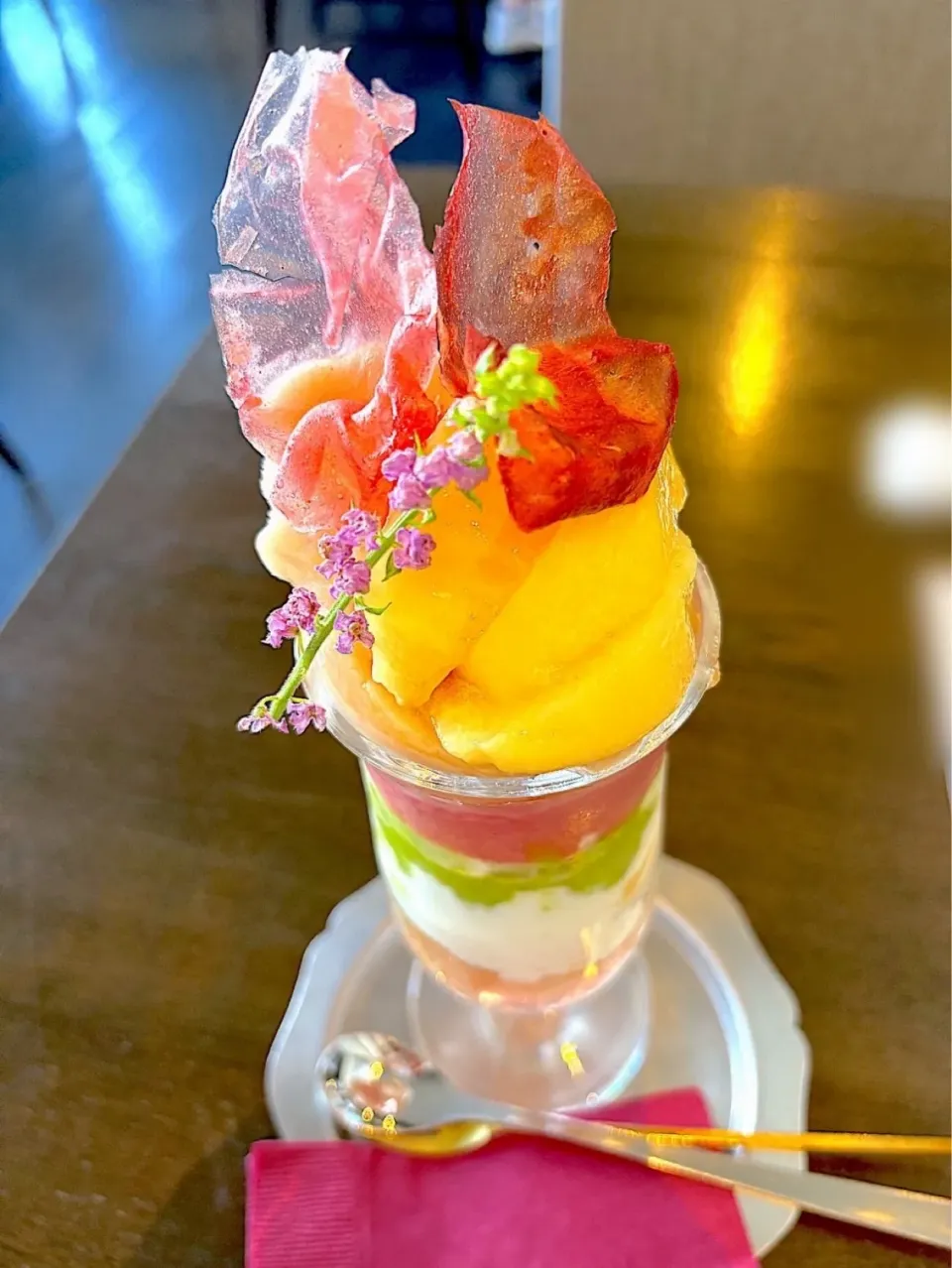 桃のパフェ|lalapoさん