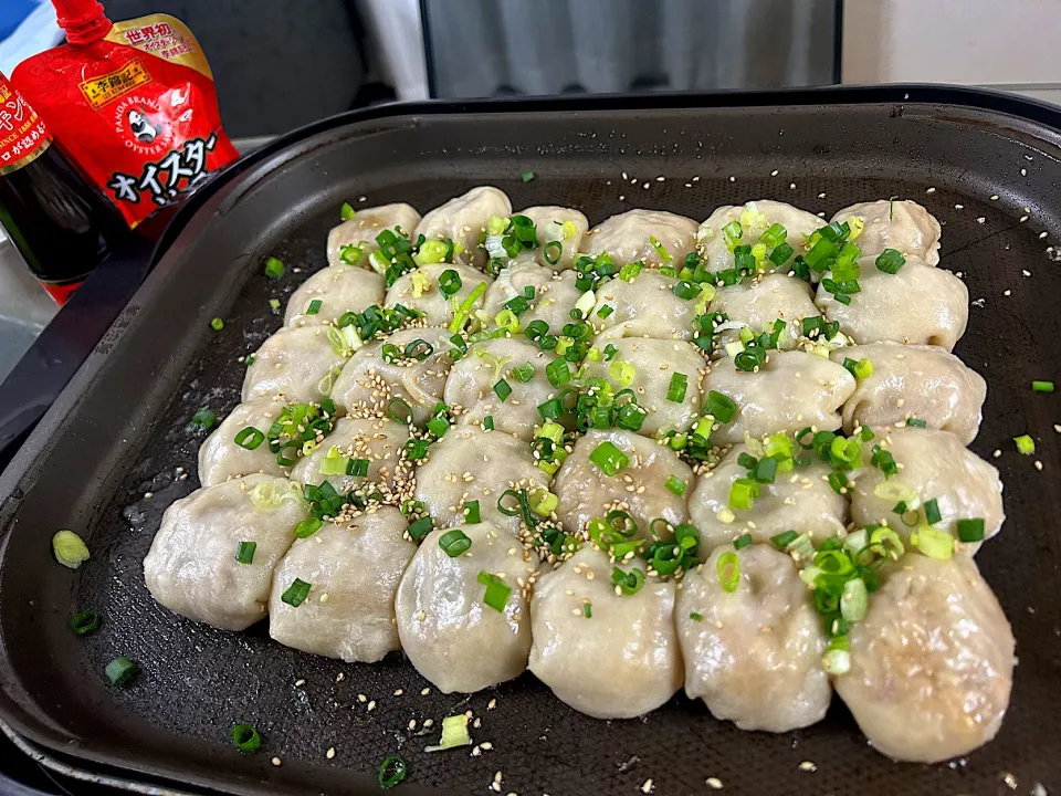オイスターソース⭐️焼き小籠包|休日限定ままさん
