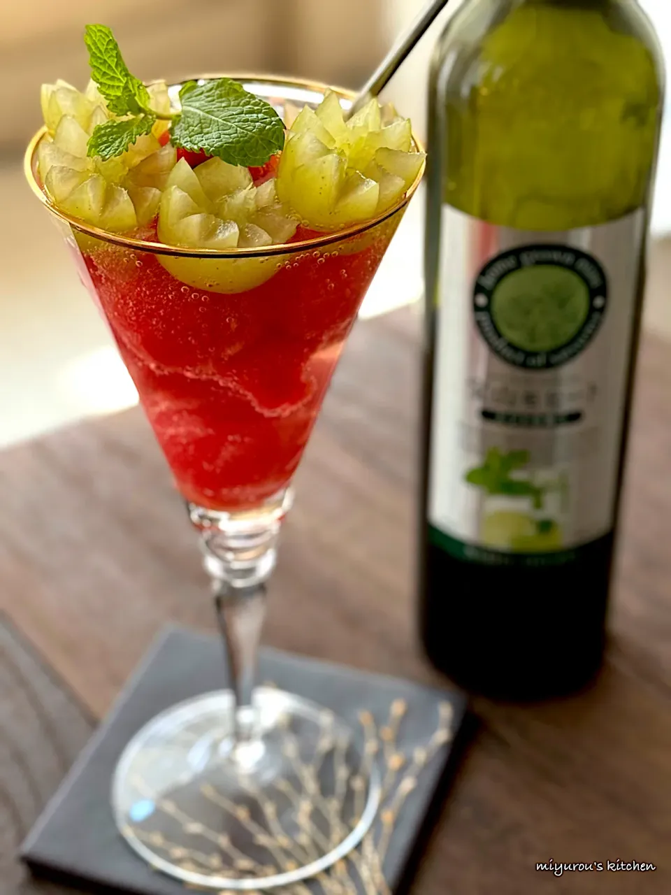 夏のひろりん便より　天山と小玉スイカのモヒート|由美さん