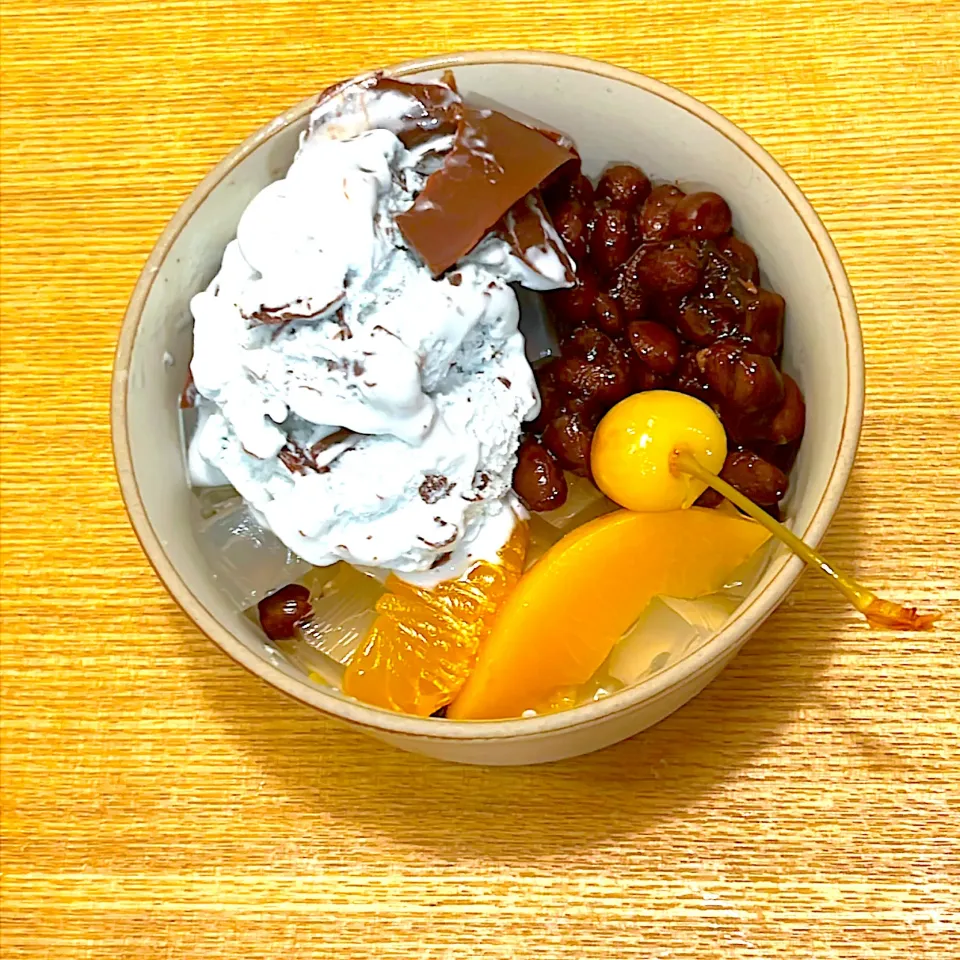 手作りあんこと寒天のあんみつ|Atelier Sekiさん