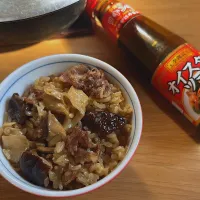 キノコと牛肉の中華おこわ|mauさん