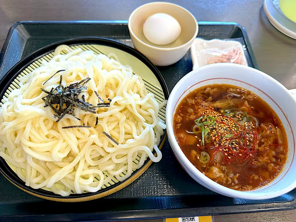 月見温たま旨辛牛肉つけうどん　特大|buhizouさん