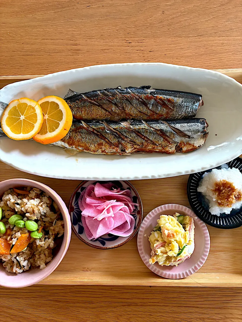 秋刀魚ランチ|kaokaoさん