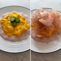 こんにちは
今日のランチはお粥を炊きました
白粥に梅酢を混ぜてピンク色に
ふんわり卵を乗せてオクラでお飾り
上からてんこ盛りのおかかを乗せて頂きま〜す
#インスタお粥部2025
#梅粥
#伊勢産鰹節| めんちゃんさん