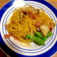 ししとうのパスタ| 流空さん