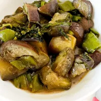 茄子ピーマン紫蘇の味噌炒め|まりりんさん