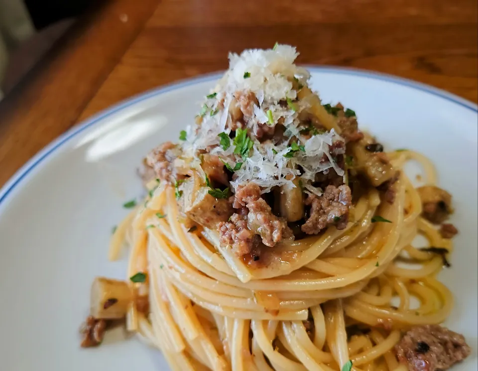 スパゲッティ アル ラグー・ビアンコ|kazaneさん