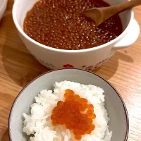 いくらの醤油漬け|ぺろたんさん