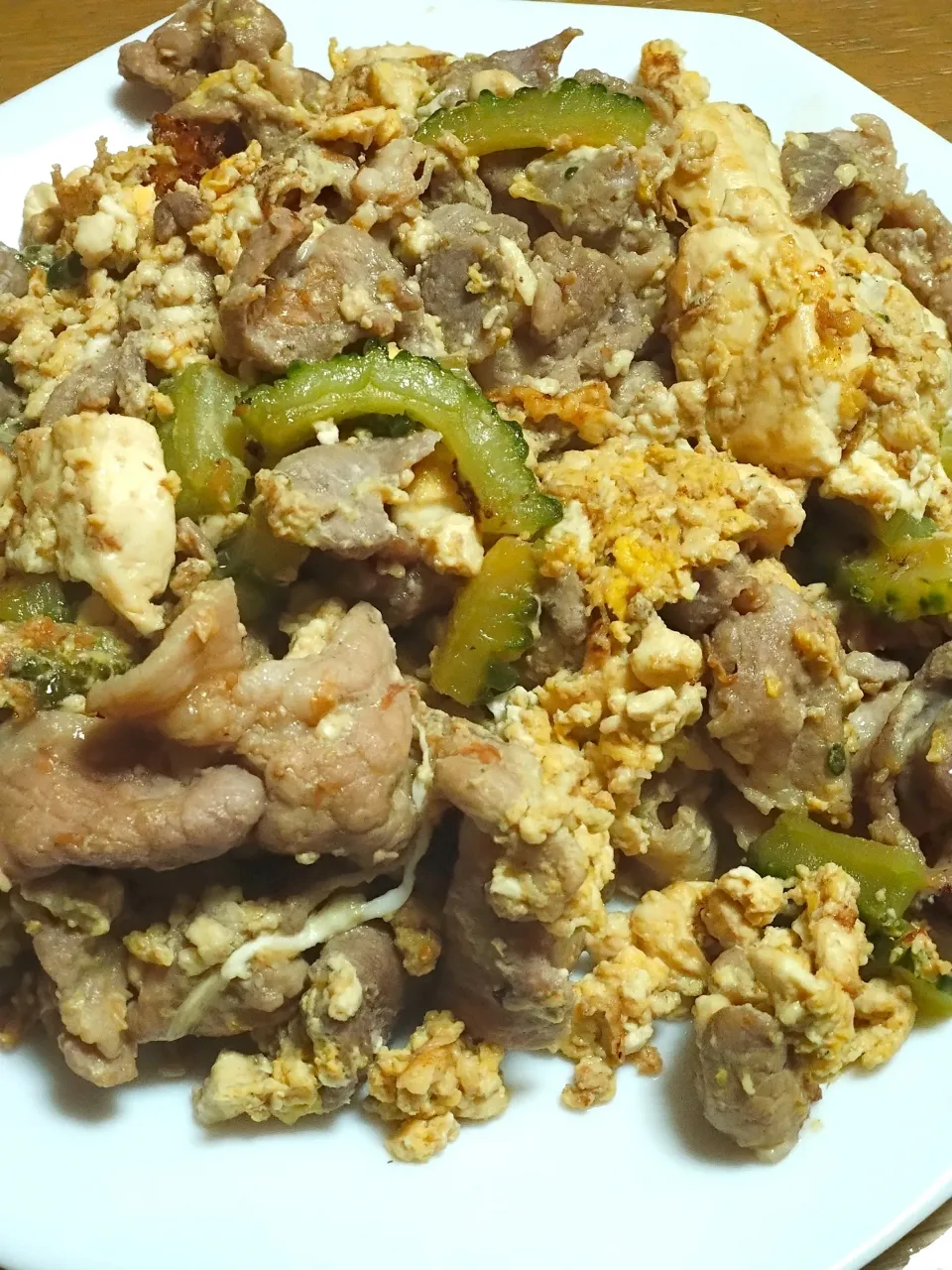 ゴーヤチャンプル|さと♂さん