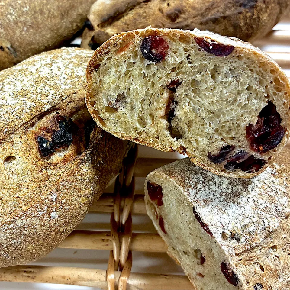 カルダモンクランベリーのプチカンパーニュ|みほままこさん