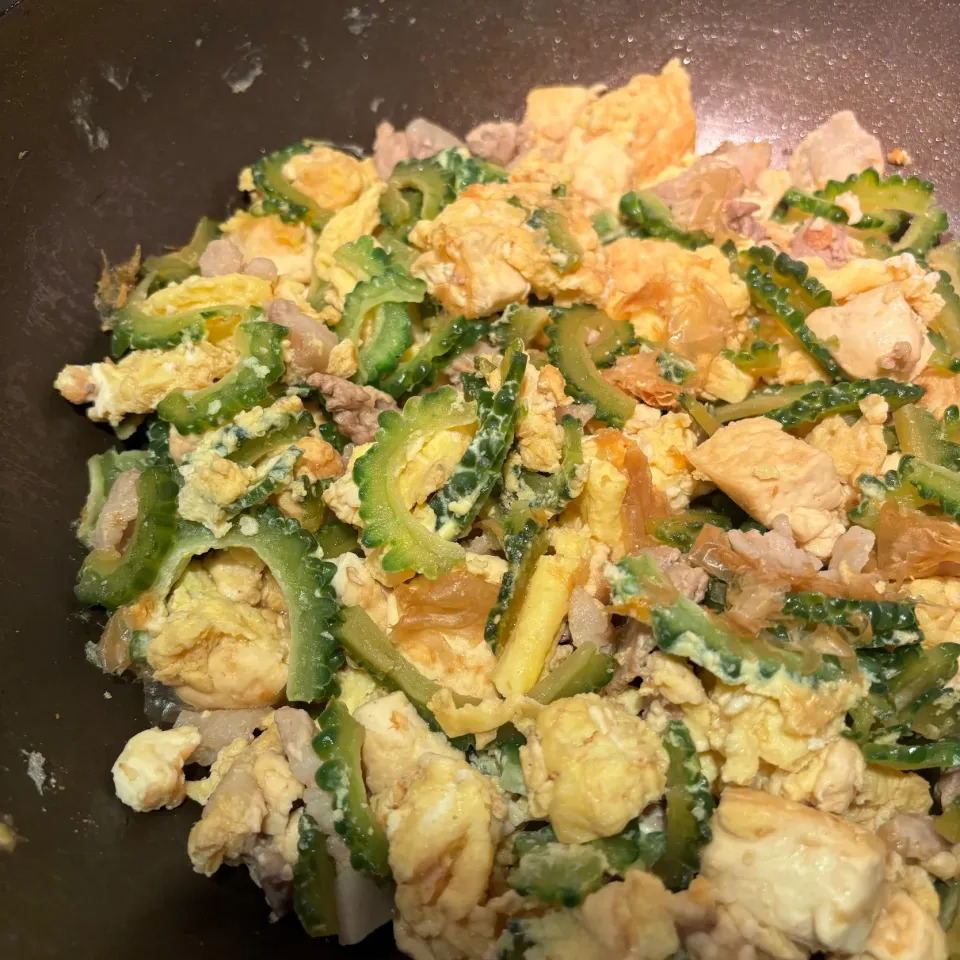 ゴーヤチャンプル️|ほのみさん