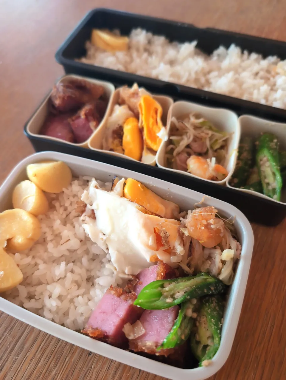 ハムカツ弁当|まきごろうさん