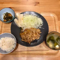 豚の生姜焼き定食|runさん