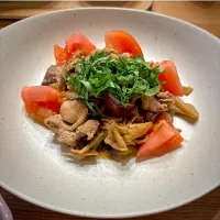 ポン酢と大葉でさっぱり|runさん