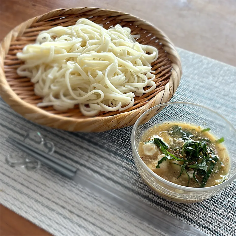 ざるうどん／冷や汁風|𓇼 Ⓢ Ⓗ Ⓘ Ⓝ Ⓞ Ⓑ Ⓤ 𓇼さん