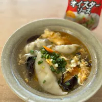 餃子入り酸辣湯|すずさん