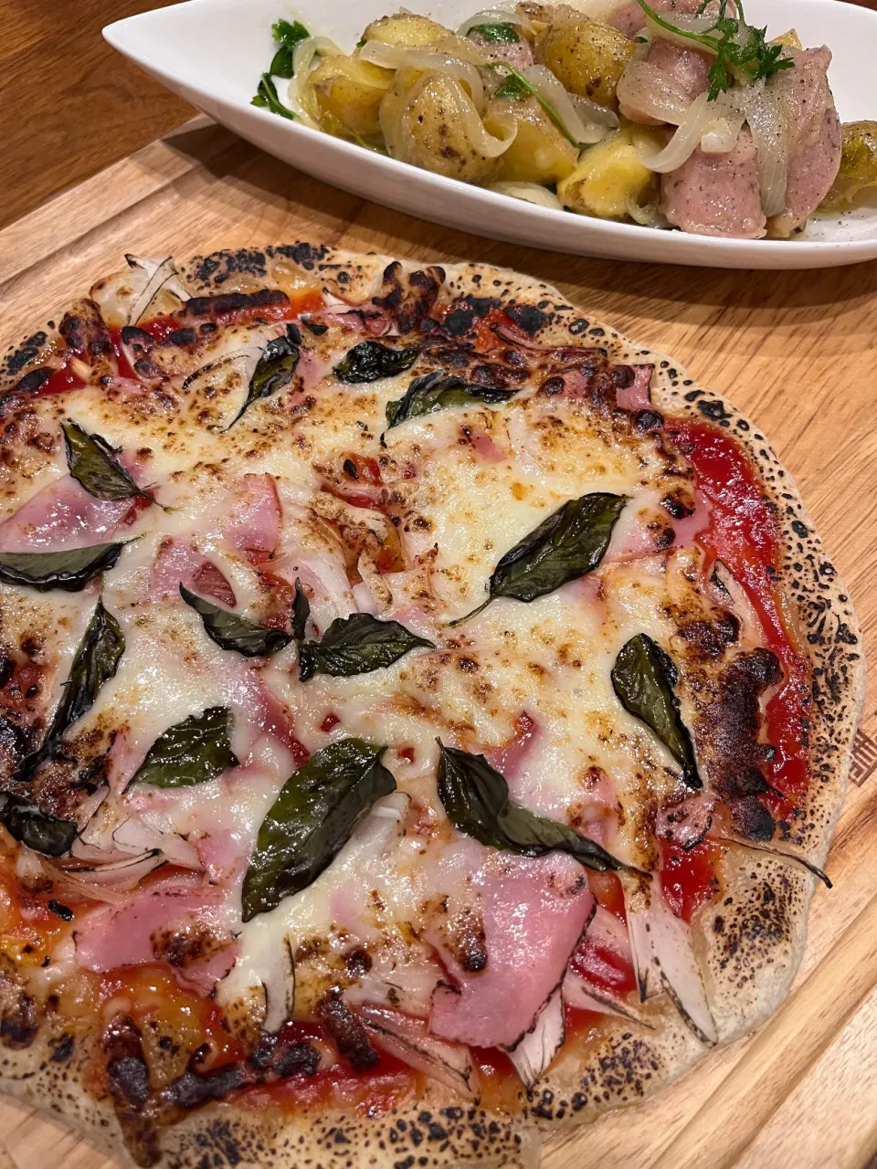 フライパンでピザ|さあママさん