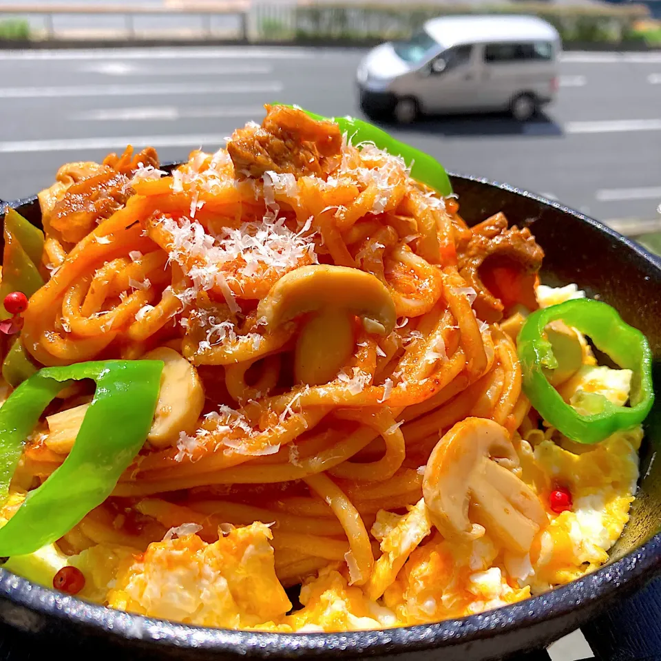 牛すじナポリタン|Kさん