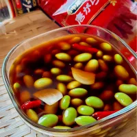 枝豆の中華風ひたし豆|にゃんぺこさん